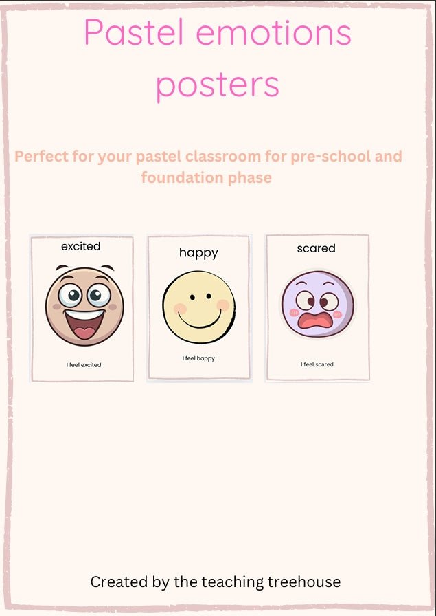 Pastel Classroom Poster Bundle - Image 4